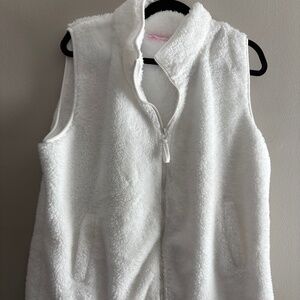 Pink Lily like new vest